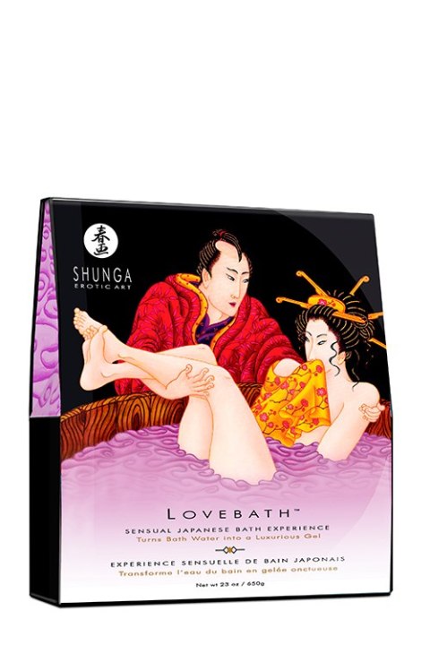 Płyn/sól-LOVE BATH SENSUAL LOTUS Shunga