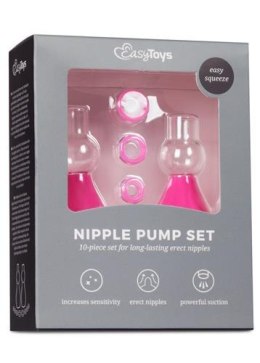 Pompka-Pink Nipple Sucker Set Easytoys