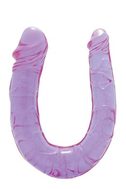 Silikonowe dildo dwie końcówki elastyczne 30cm Dream Toys