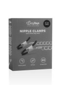 Zaciski na sutki Classic Nipple Clamps With Chain Easytoys