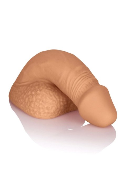 5 inch Silicone Packing Penis Caramel skin tone