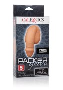 5 inch Silicone Packing Penis Caramel skin tone