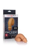 5 inch Silicone Packing Penis Caramel skin tone