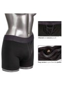 Boxer Brief with Packing Pouch Black