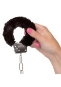 Playful Furry Cuffs Black