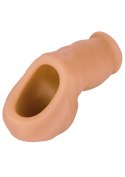 Soft Silicone Stand-To-Pee Caramel skin tone