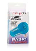 Masturbator-BasicEssentials Beaded Mastrub CalExotics