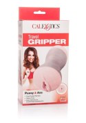 Masturbator-Travel Gripper Pussy & Ass CalExotics