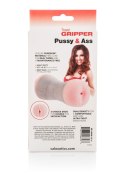 Masturbator-Travel Gripper Pussy & Ass CalExotics