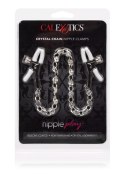 Stymulator-Crystal Chain Nipple Clamps CalExotics