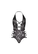 Bielizna-Strappy halter lace teddy Leg Avenue