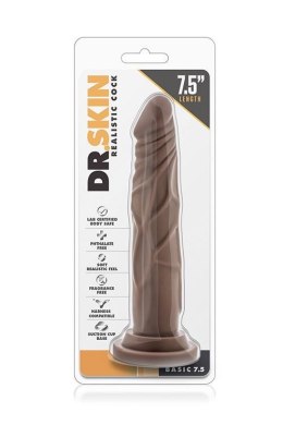 Dildo-dr. skin realistic cock 7.5 chocolate Blush