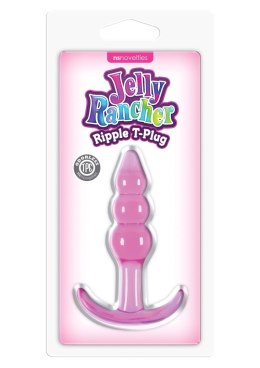 Plug-JELLY RANCHER T-PLUG RIPPLE PINK NS Novelties