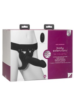 Proteza-Strap-On 4-Piece Set Vibrating Doc Johnson