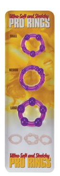 Pierścień-ULTRA SOFT & STRETCHY PRO RINGS PURPLE Seven Creations