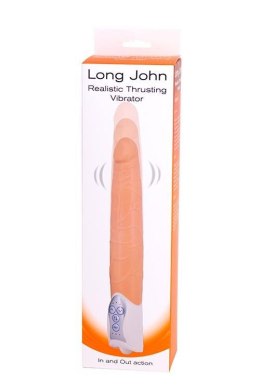 Wibrator-LONG JOHN THRUSTING VIBE FLESH Seven Creations