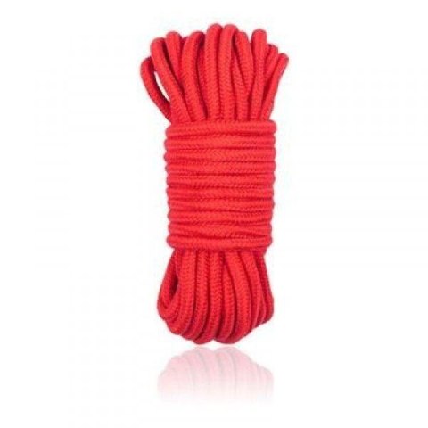 Wiązania-COTTON ROPE 5M RED Toyz4lovers