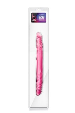 Dildo-B YOURS 14INCH DOUBLE DILDO PINK Blush