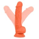 Neo elite 7.5inch cock with balls orange Blush