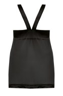 Samara black chemise XL+ ( czarna halka ) Anais