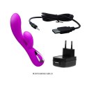 Wibrator sterowany aplikacją 12trybów usb 19cm sex Pretty Love