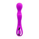 Wibrator z masażerem łechtaczki gspot 19cm 10 tryb Pretty Love