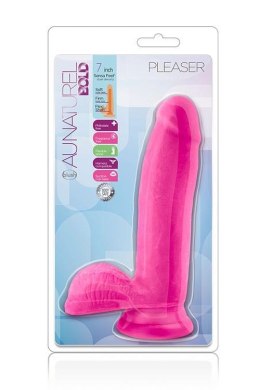 Au naturel bold pleaser 7inch dildo Blush