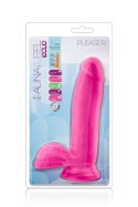 Au naturel bold pleaser 7inch dildo Blush