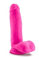 Au naturel bold pleaser 7inch dildo Blush