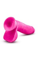 Au naturel bold pleaser 7inch dildo Blush