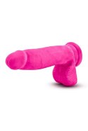 Au naturel bold pleaser 7inch dildo Blush