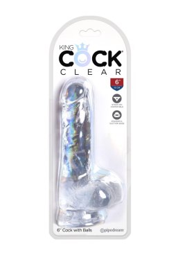 King Cock 6 Inch Cock w Balls Pipedream