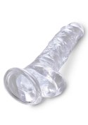 King cock 8 inch cock w balls Pipedream