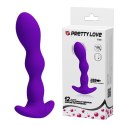 Korek analny plug silikonowy wibrujący 12tryb 14cm Pretty Love