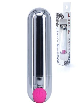 Mini wibrator mały sex masażer 7cm 10 trybów usb B - Series Magic