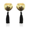 Heart shine nipples tassels (oro)