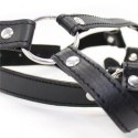 Knebel-Imbracatura per testa con anello Head Harness+Ring Gag