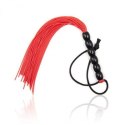 Pejcz-Frusta a frange Several Flogger red