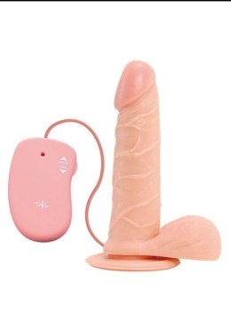 Wibrator-REALISTIC VIBRATOR REAL RAPTURE FLESH 6.5