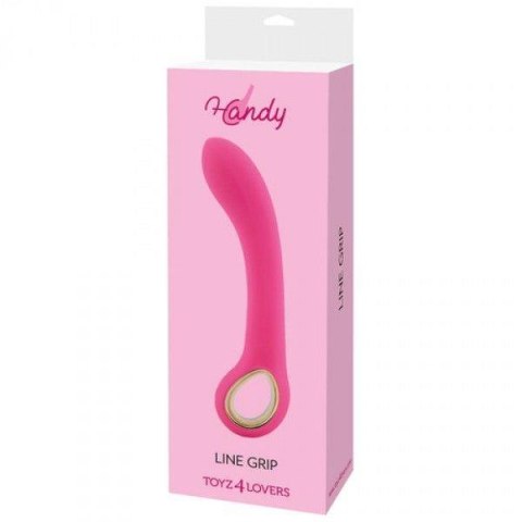 Wibrator-VIBRATORE CLASSICO HANDY LINE GRIP PINK