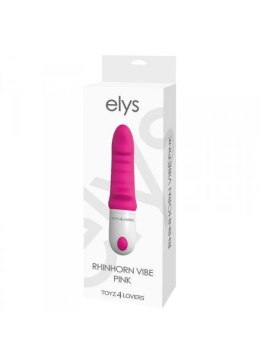 Wibrator-VIBRATORE DESIGN ELYS - RHINHORN VIBE PINK