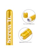 Screw it. Powerful Vibrator Yellow