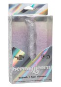 Screwnicorn G-Spot Vibrator Silver