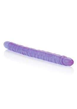 Veined SuperSlim Dong 17.5 in. Purple