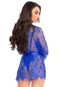 Floral lace teddy & robe Leg Avenue