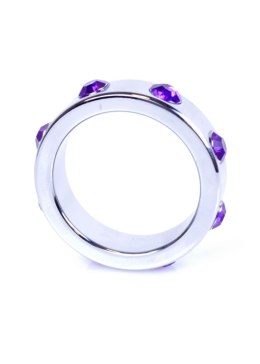 Pierścień stalowy na penisa ozdobny biżuteria 4,5 B - Series HeavyFun