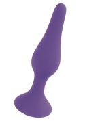 Korek analny plug silikonowy przyssawka 15cm sex B - Series HeavyFun