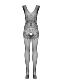 Prześwitujące bodystocking otwarty krok f234 s/m/l Obsessive