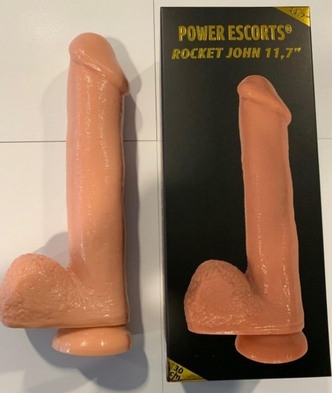 Wielkie dildo naturalny penis z przyssawką 30cm Power Escorts