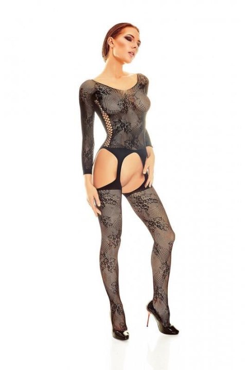 Bielizna-ONIXX black bodystocking L/XL Anais